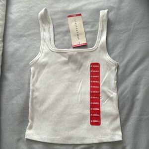 Aeropostale cropped rib tank